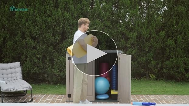 物置台840x550x1300 Amazon.com : YITAHOME Extra Large Outdoor Horizontal Storage